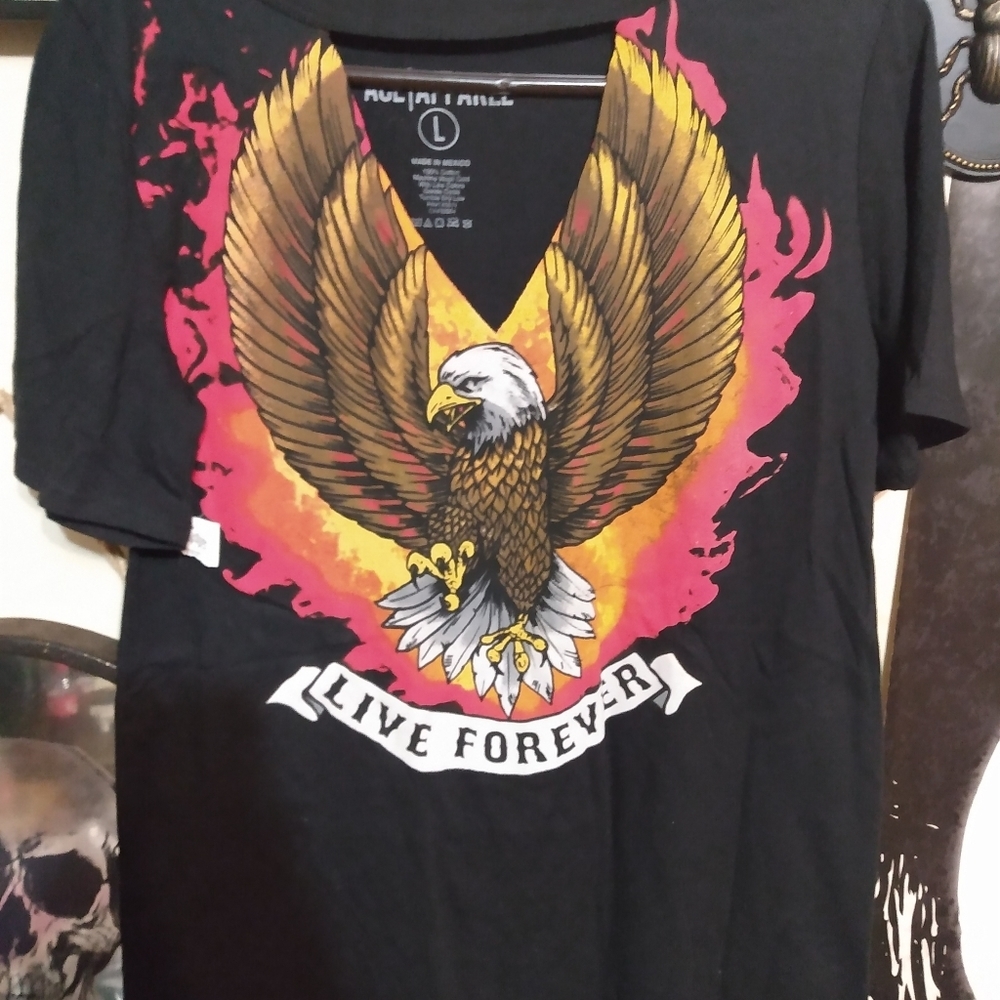 Live Forever Eagle Tee - Picture 1 of 6